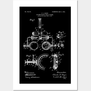 Eye Doctor Gift - Trial Frame Patent Posters and Art